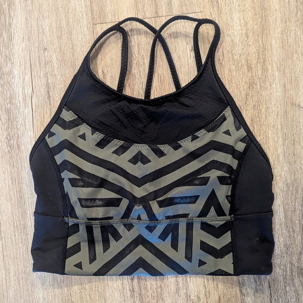 Lululemon Free To Be Serene Longline High Neck Bra 6